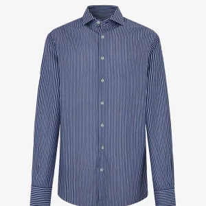 Camiseta Azul Rayas H.L.