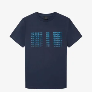 Camiseta T-shirt Azul  H.l.