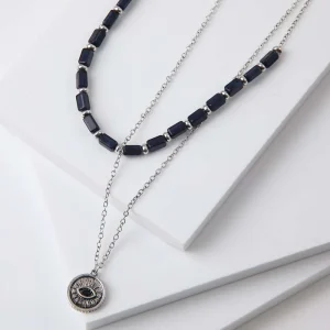 Collar Corto Salamanca Azul Humana