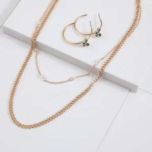 Collar + Aro Zadorra Verde Tatienne