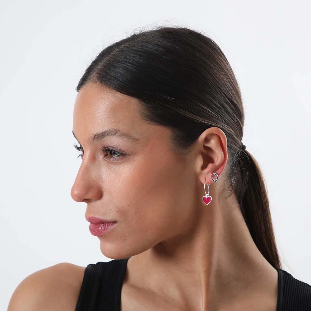 Set Aros Brillier Rojos i-D - Imagen 3