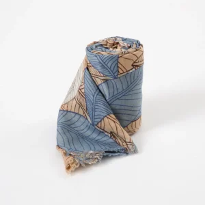 Pañuelo Estampado Celosia Beige i-D