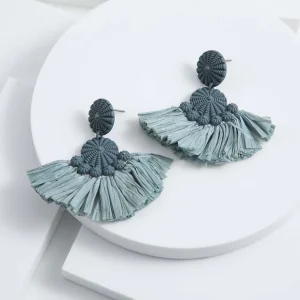 Aros Mediano Callistemo Azul Humana