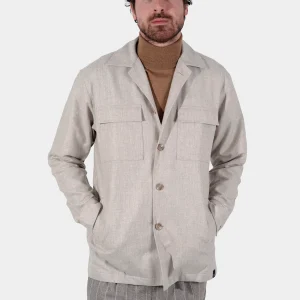 Chaqueta Botones Beige B.M.