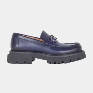 Zapato Mocasines Fergal Florian Azul S.F.