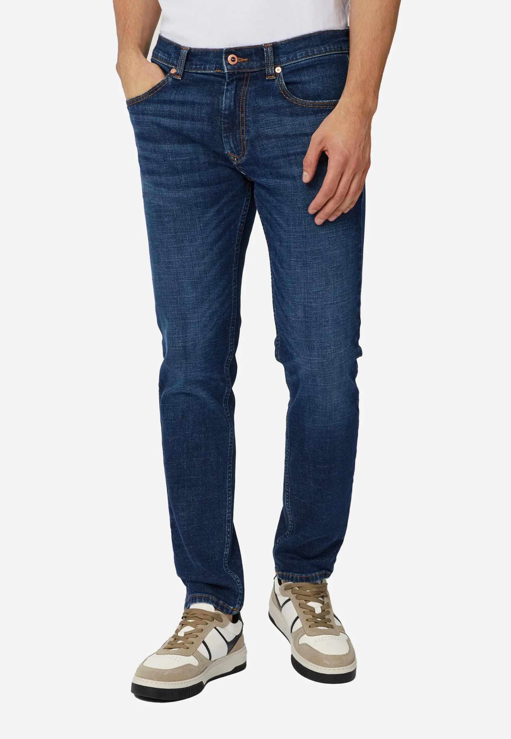 Jean Básico Azul Casual Hombre H&B