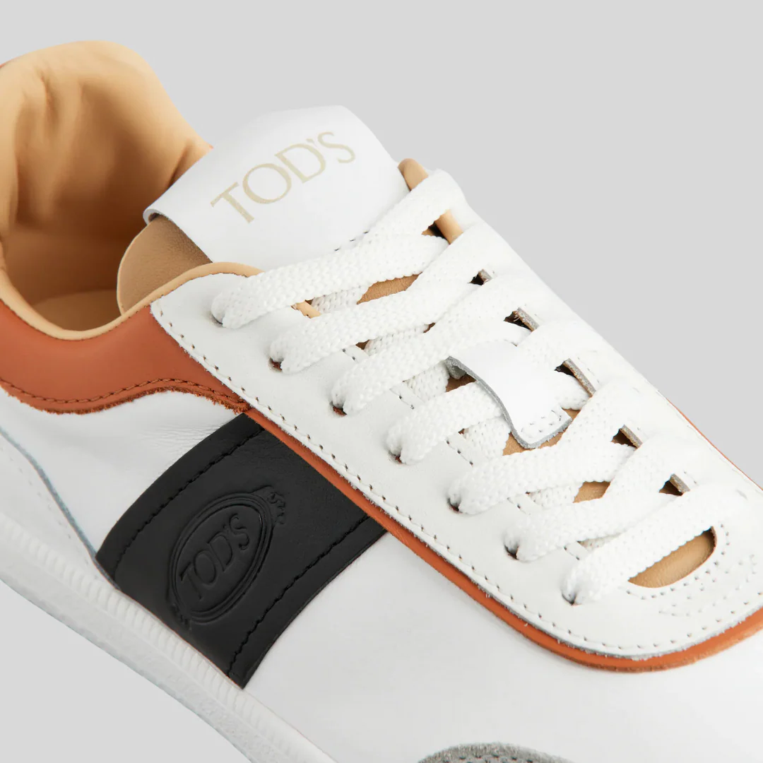 Tenis Tabs Hombre Multicolor Clasic Cuero T. - Imagen 4