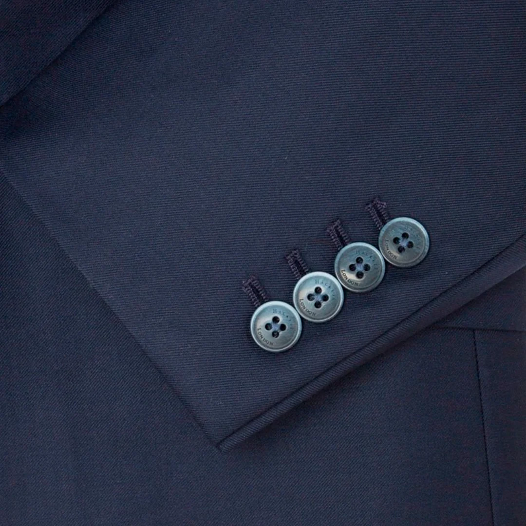 Traje Clásico Azul Marino Hombre H.L. - Imagen 4