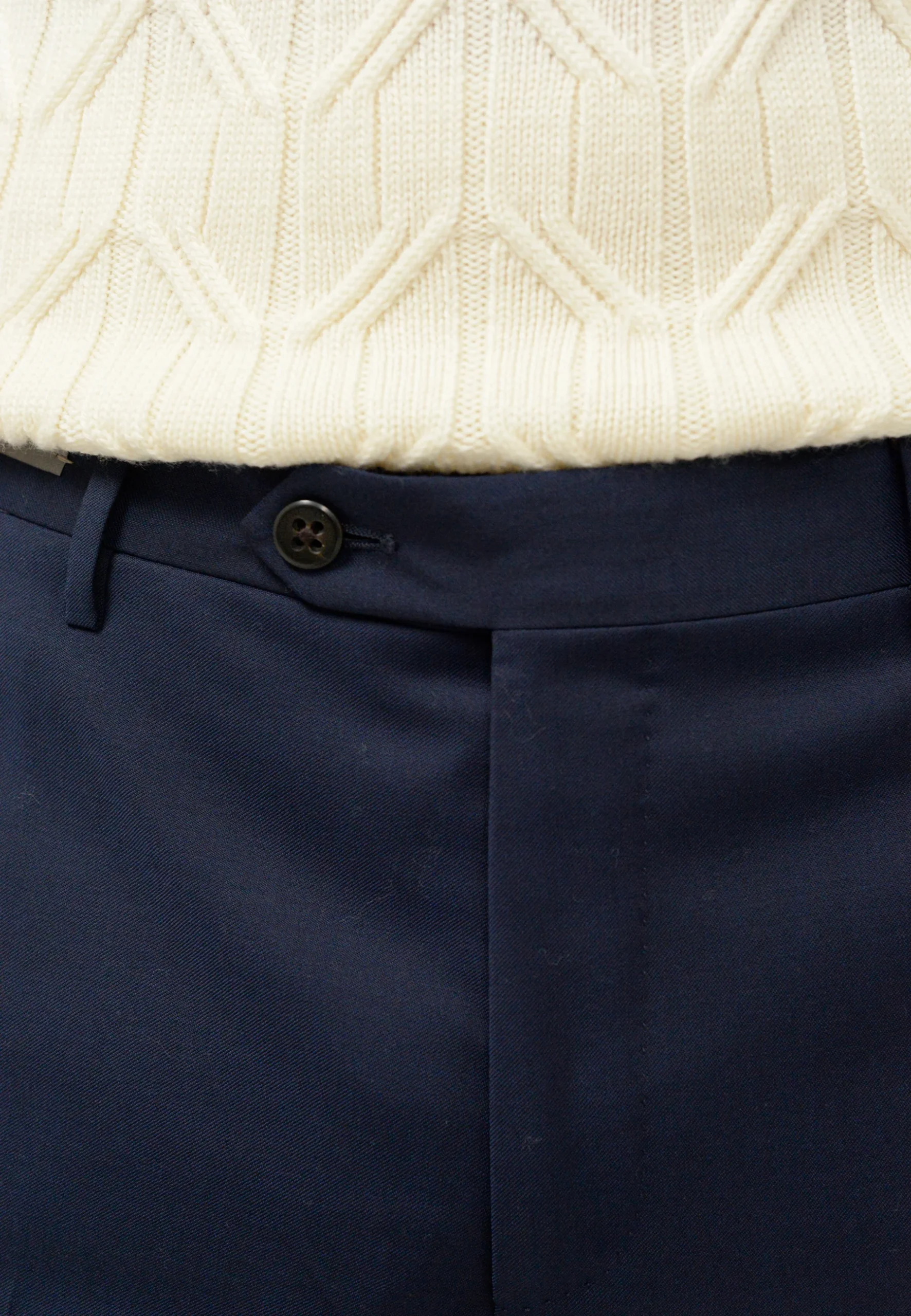 Pantalón Azul Marino Clásico C. - Imagen 4