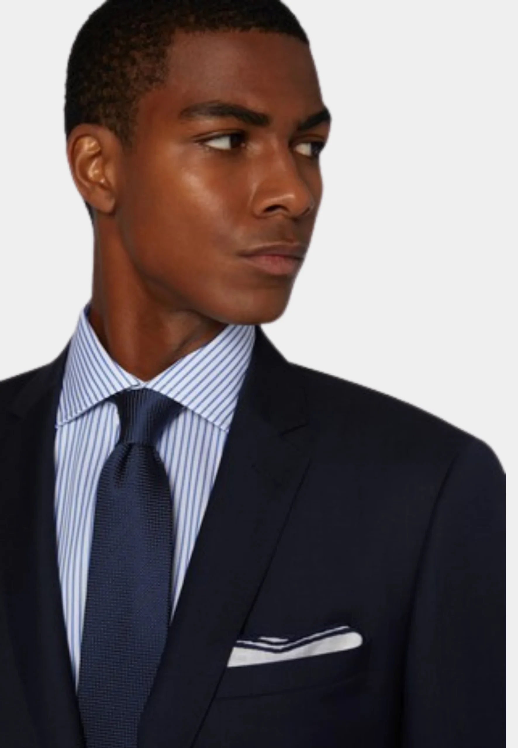 Traje de Hombre Sarga Azul Marino B. - Imagen 3