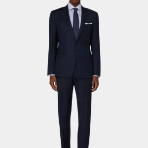 Traje de Hombre Sarga Azul Marino B.