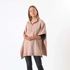 Poncho Basic Café Humana