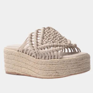 Sandalia Dama Vesta Beige P.B.