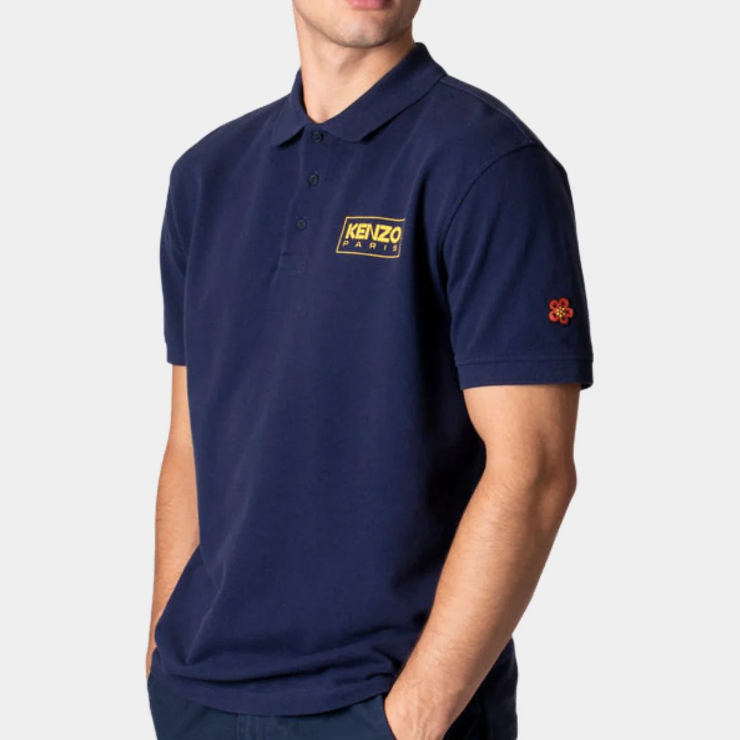 Camiseta Polo Azul Marino K.