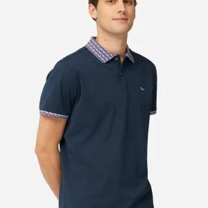 Camisa Polo Azul Marino H&B
