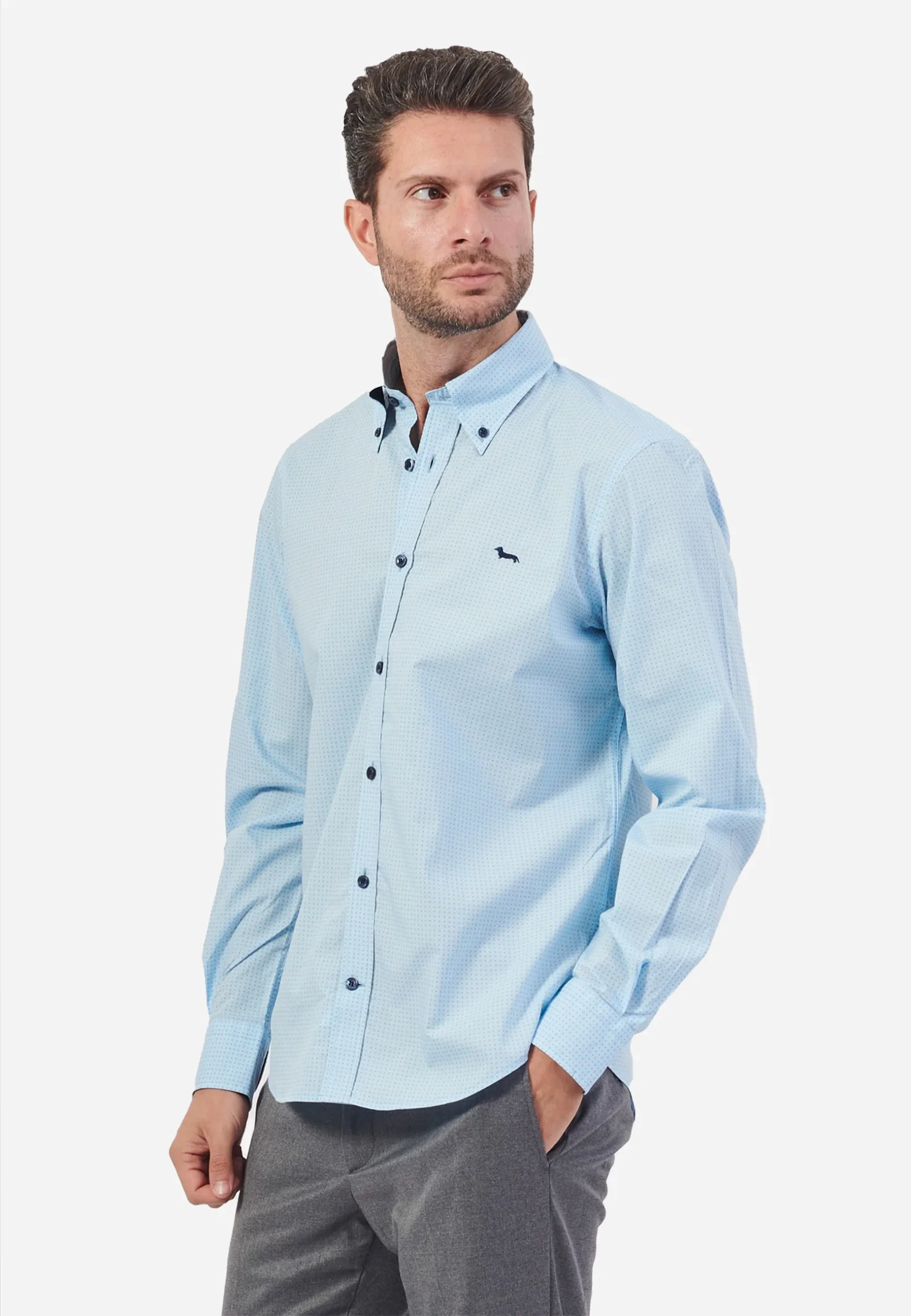 Camisa Azul Cielo Sport H&B - Imagen 3