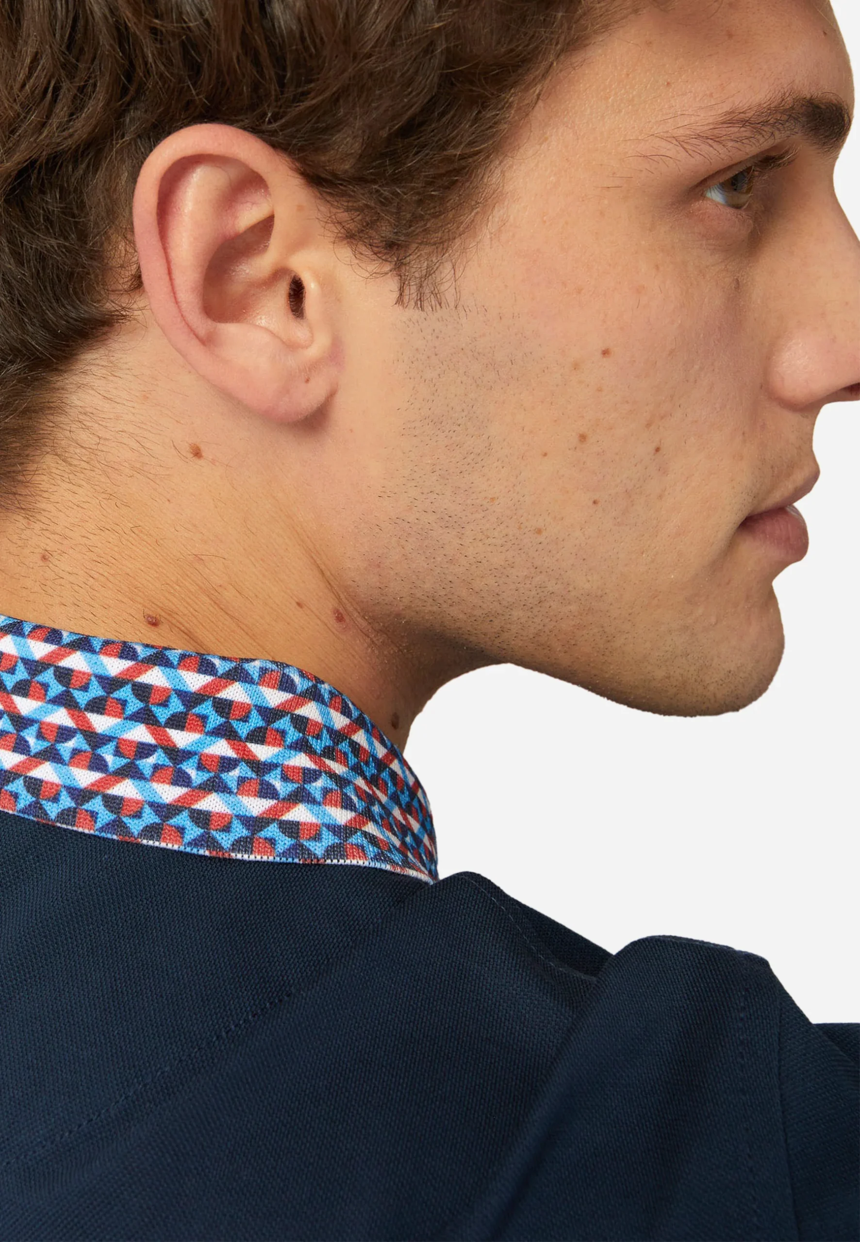 Camisa Polo Azul Marino H&B - Imagen 4