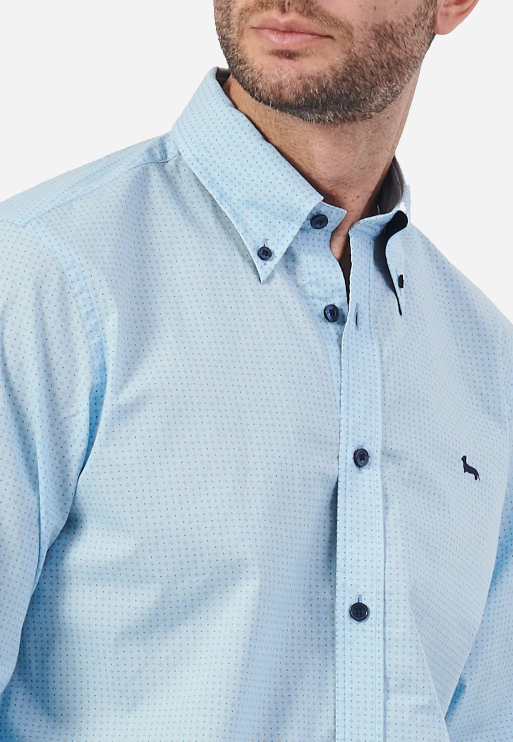 Camisa Azul Cielo Sport H&B - Imagen 5