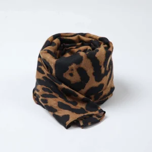 Pañuelo Estampado Caju Café Tatienne