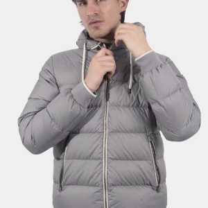 Chaqueta Bomber Gris H.