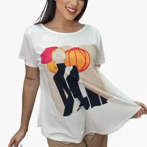 Camiseta Silueta Geometrica