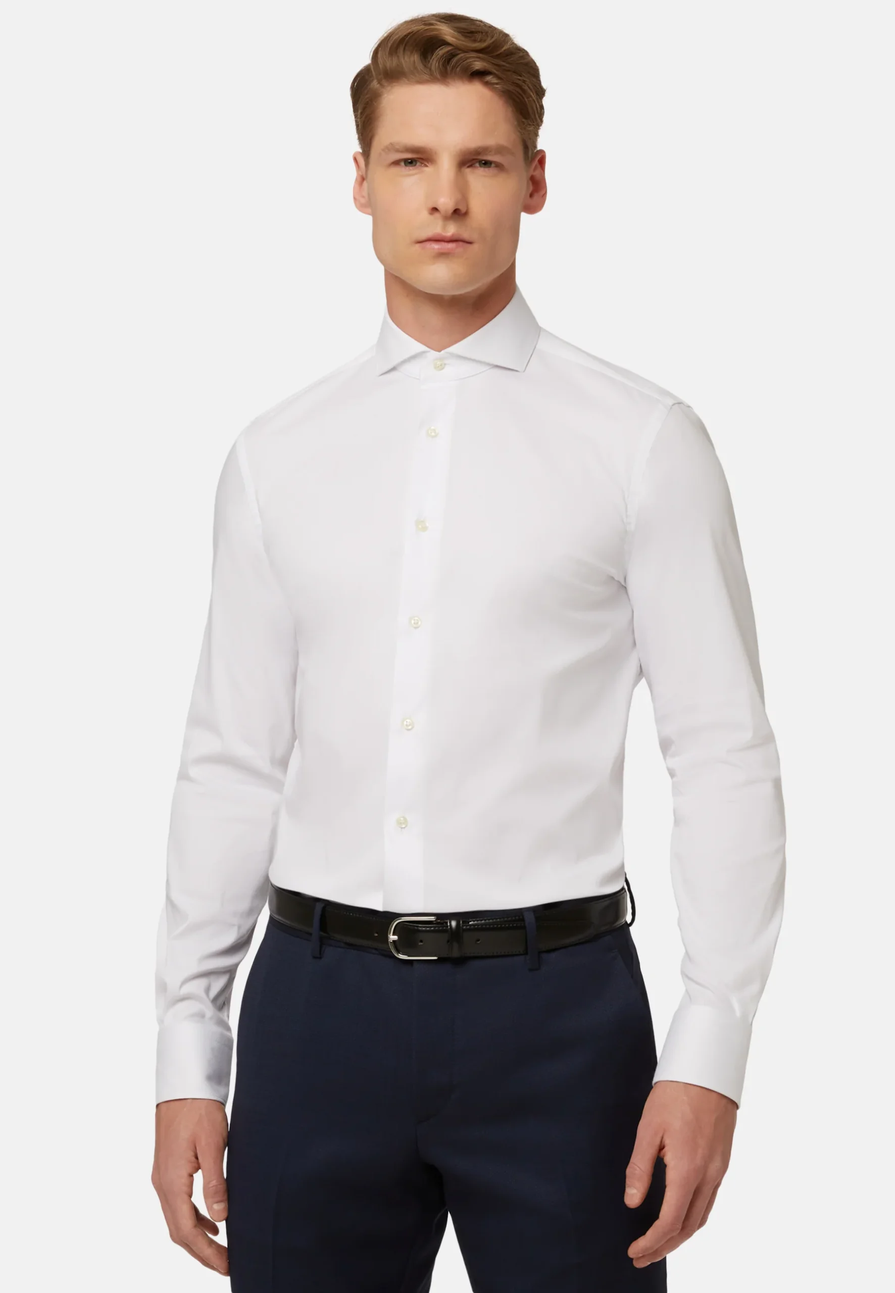 Camisa Blanca Clásica Algodón B.