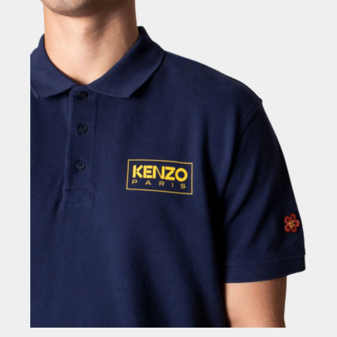 Camiseta Polo Azul Marino K. - Imagen 3