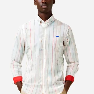 Camisa Sport Blanca Algodón H&B