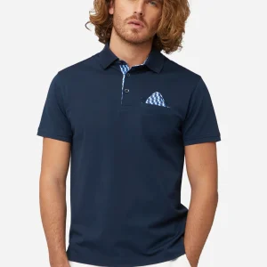 Camisa Polo Azul Marino H&B