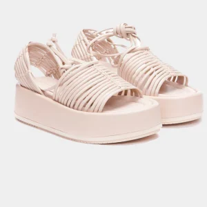 Sandalia Dama Danae Beige P.B.