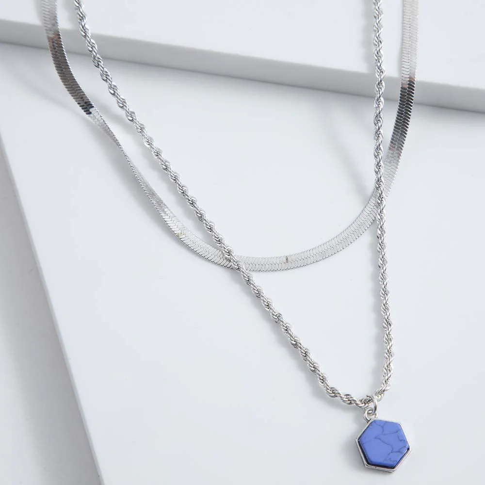 Collar Corto Andalucía Azul Humana