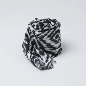 Pañuelo Estampado Luz Negro Humana