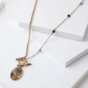 Collar Largo Barceloneta Azul Humana