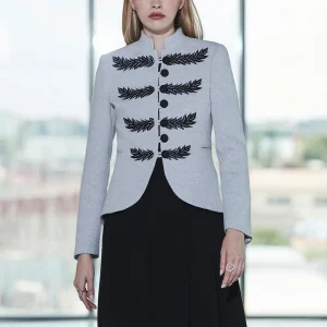 Chaqueta Gris Dama T.E.