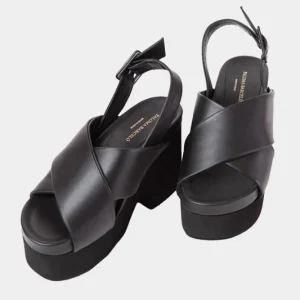 Sandalia Dama Mina Negro P.B.