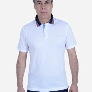 Camisa polo Blanca H&B