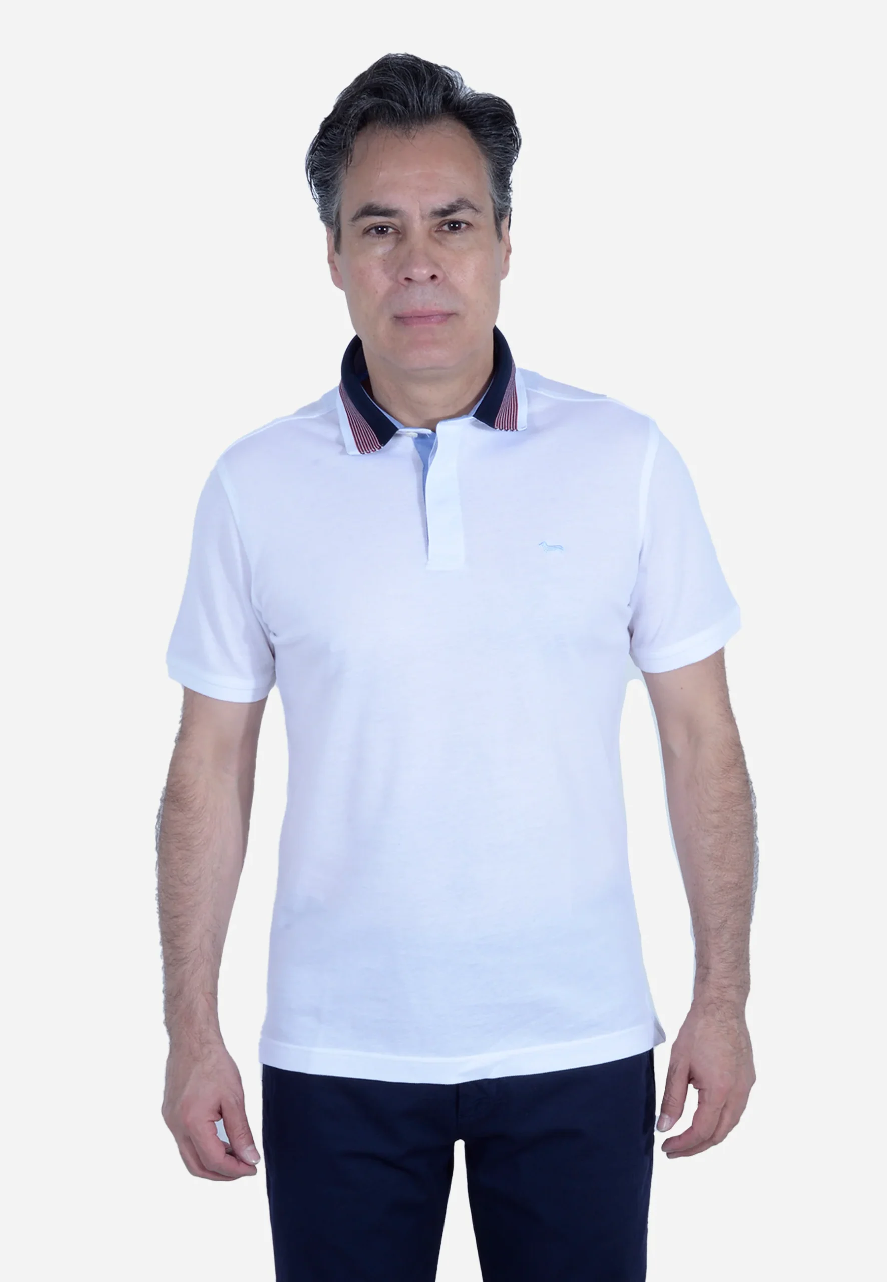 Camisa polo Blanca H&B