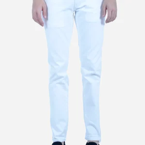 Pantalán  Blanco Bolsillos H.L.