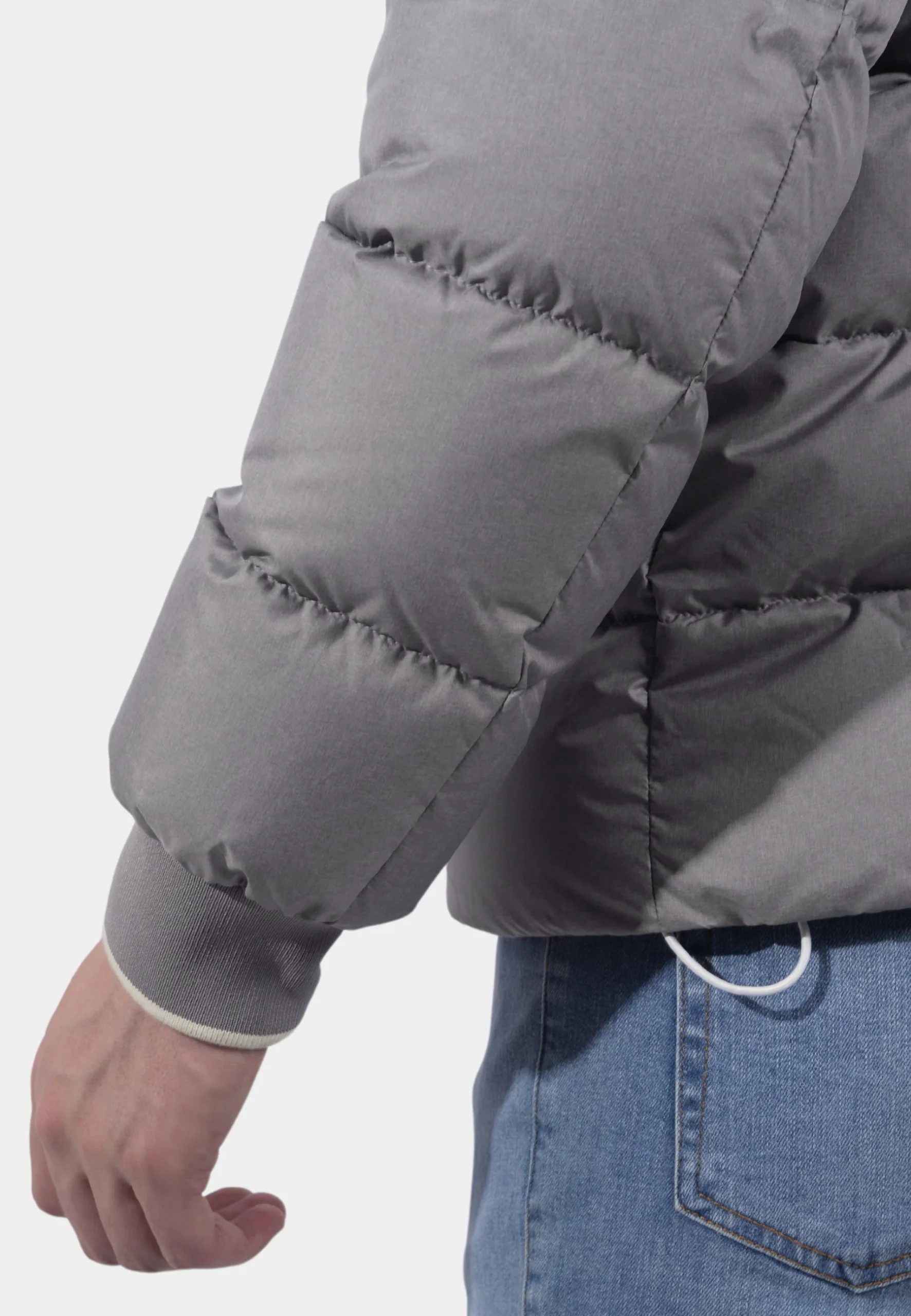 Chaqueta Bomber Gris H. - Imagen 6