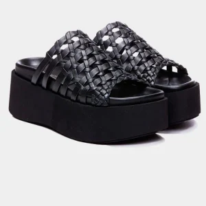 Sandalia Dama Seren Negro P.B.