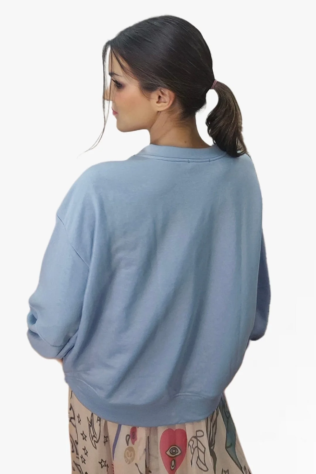 Sudadera Koker Letras Azul - Imagen 7