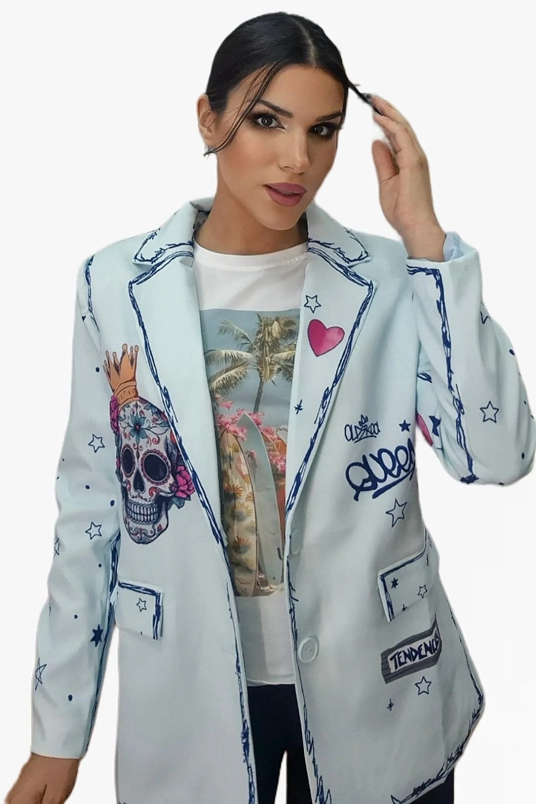 Blazer Tendezies Azul - Imagen 5