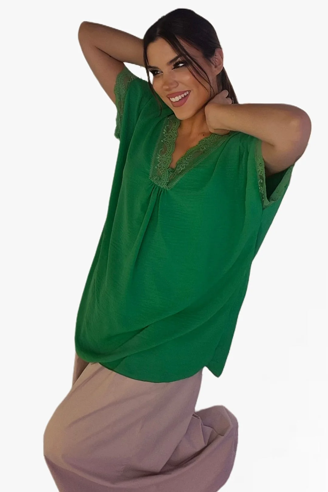 LENCERA MANGA UNICA VERDE - Imagen 4