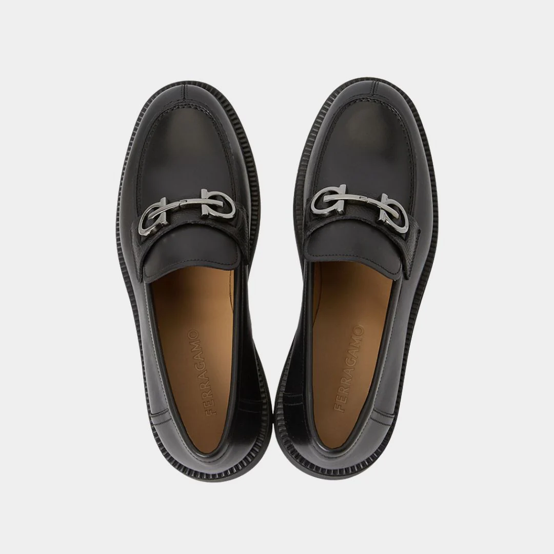 Zapato Mocasines Galles Negro en Cuero S.F. - Imagen 3