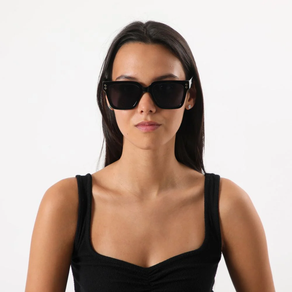 Anteojos de Sol Hawai Negro Humana - Imagen 4