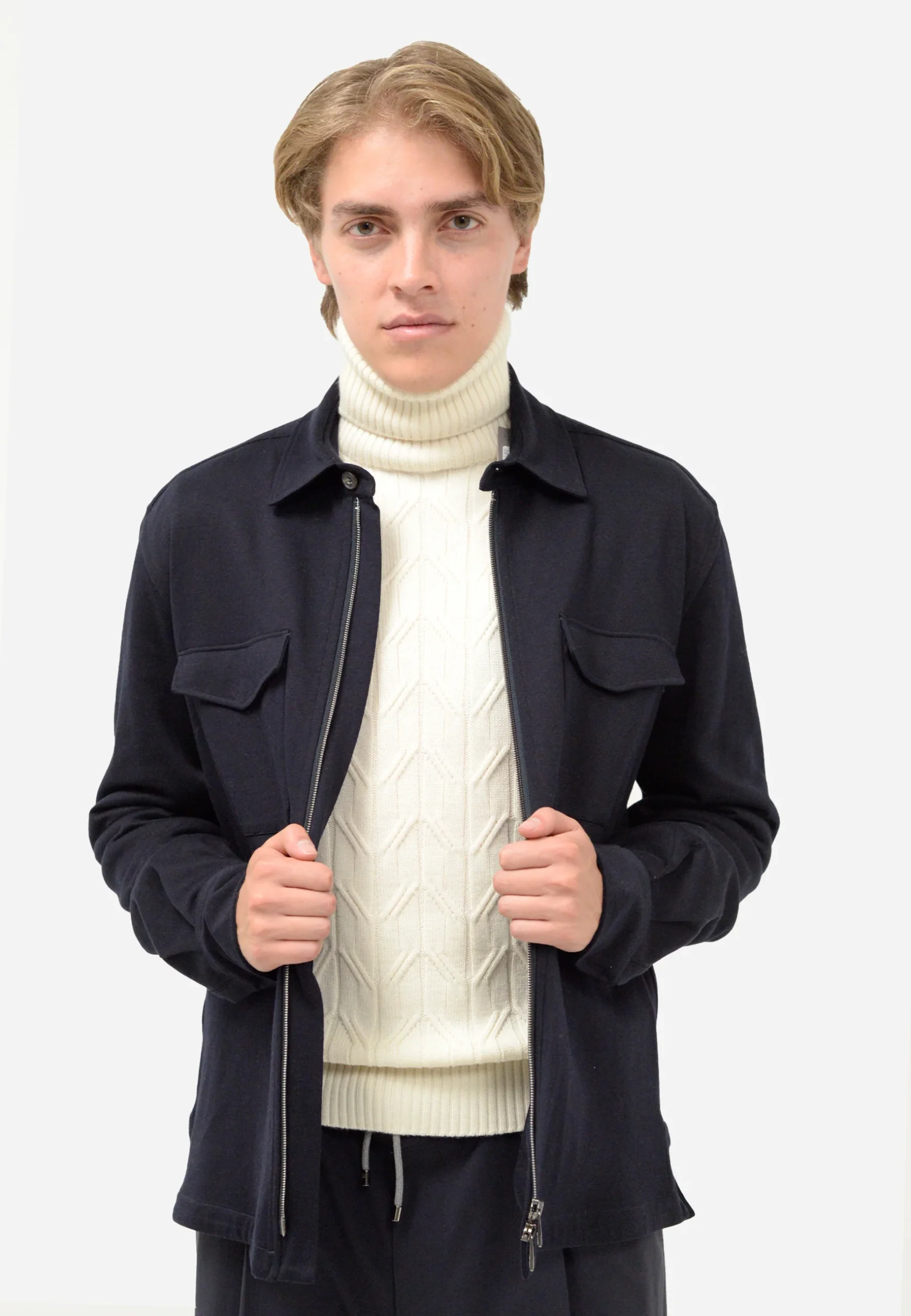 Chaqueta Hombre Negra C.