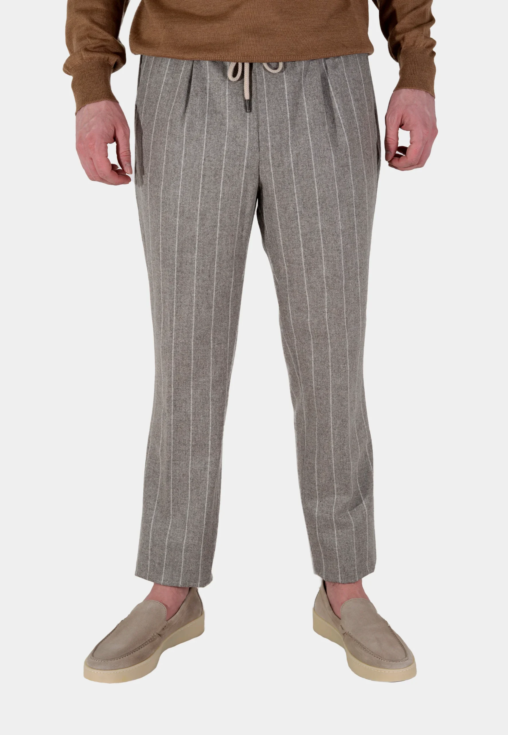 Pantalón Lino a Rayas B.