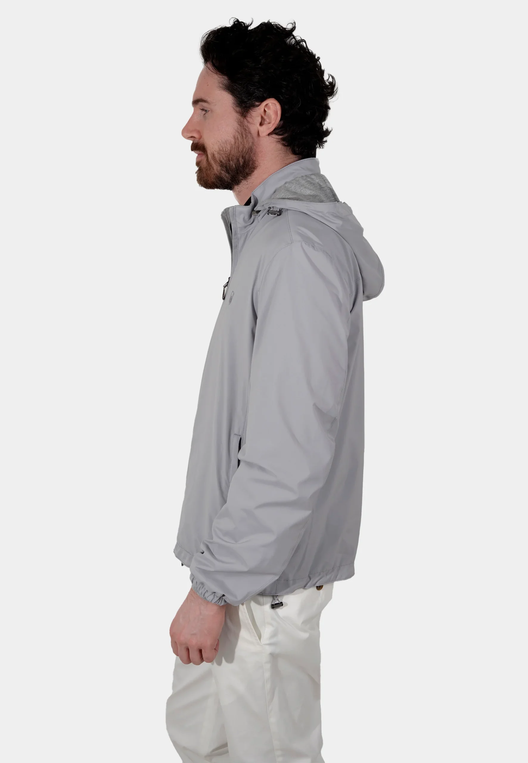 Chaqueta "Active" Half-Zip Gris C. - Imagen 4