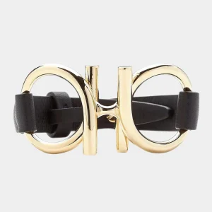 Pulsera Dama Double Twist Negra S.F.