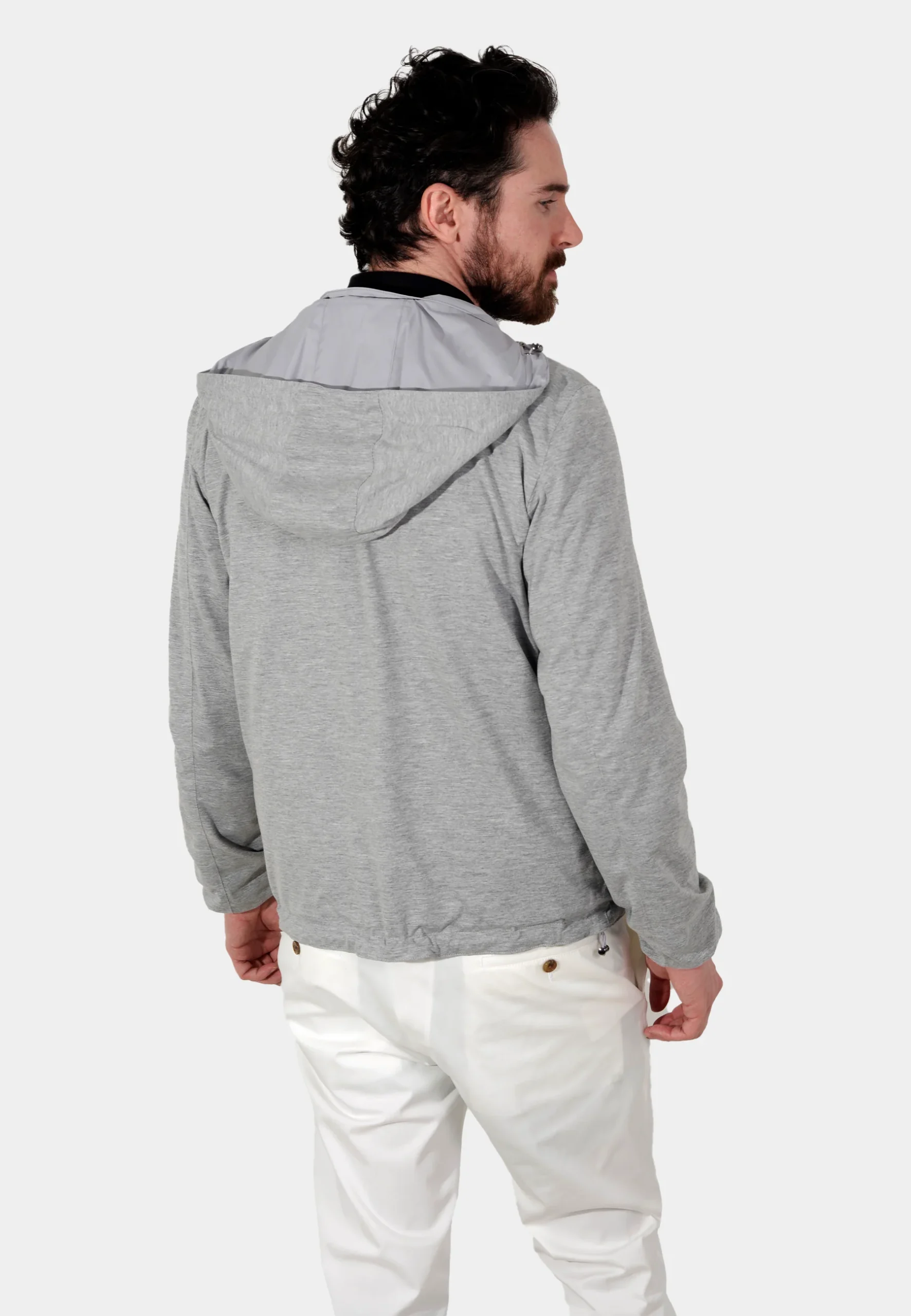 Chaqueta "Active" Half-Zip Gris C. - Imagen 5